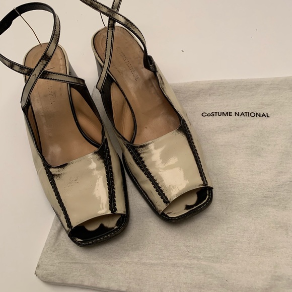 Heels chunky 2inch open toe with ankle strap - Picture 2 of 8